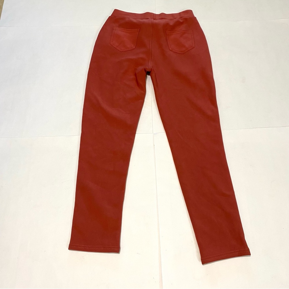 Orange Slim Fit Pants - Picture 6 of 8